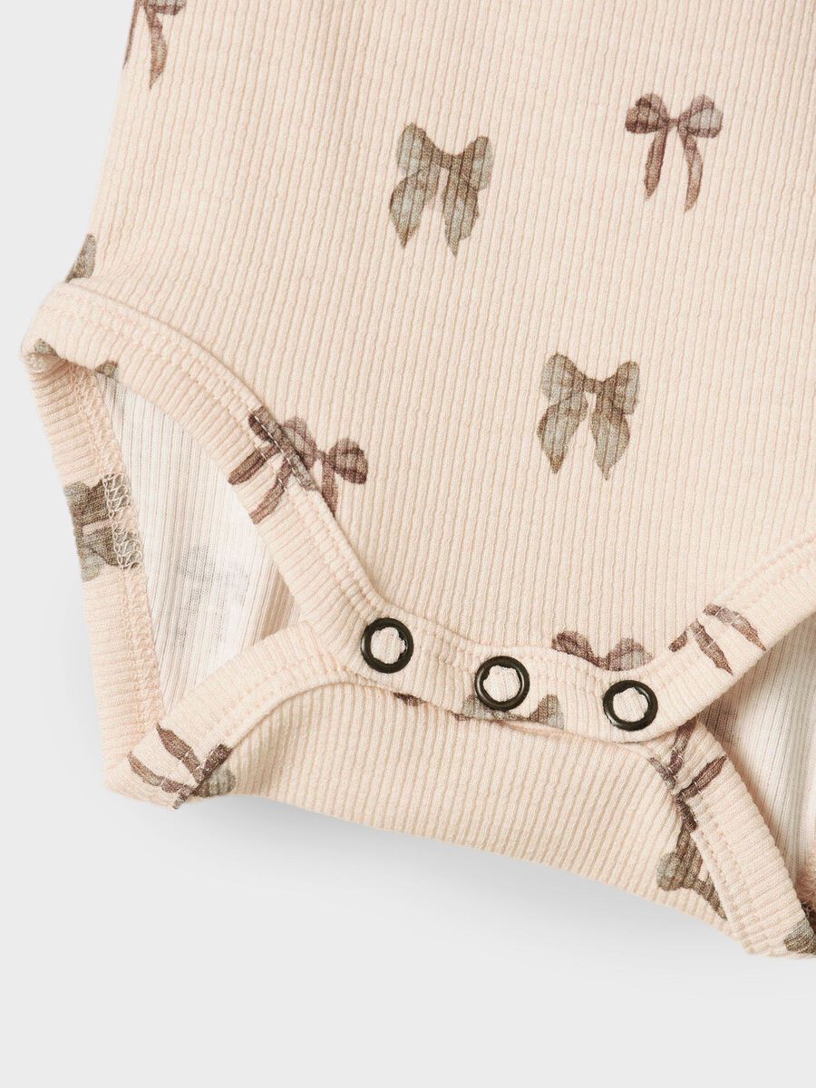Lil'Atelier - Long Sleeved Romper Ribbons