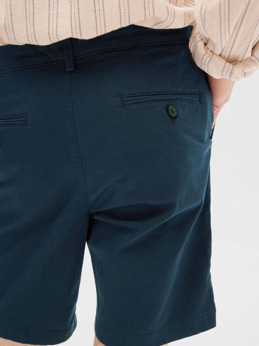 Selected Homme Miles Flex Shorts - Sky Captain