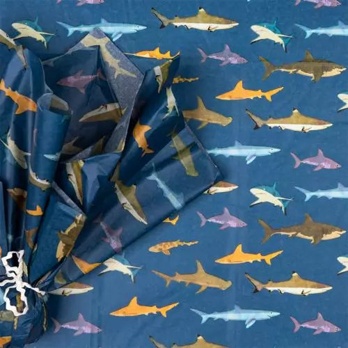 Sharks Tissue Paper