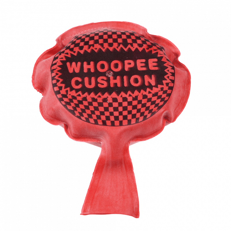 Mini whoopee cushion