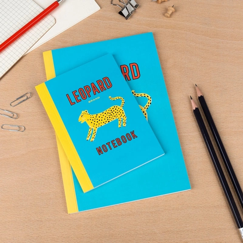 Rex London - A6 notebook - LEOPARD