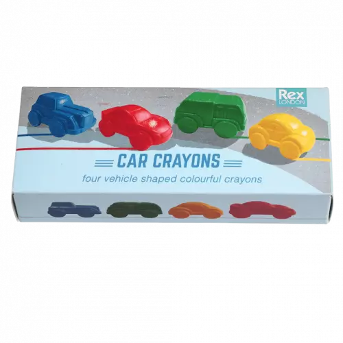 Car Crayons - Set of 4