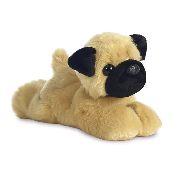 Aurora Mini Flopsies Pug Soft Toy