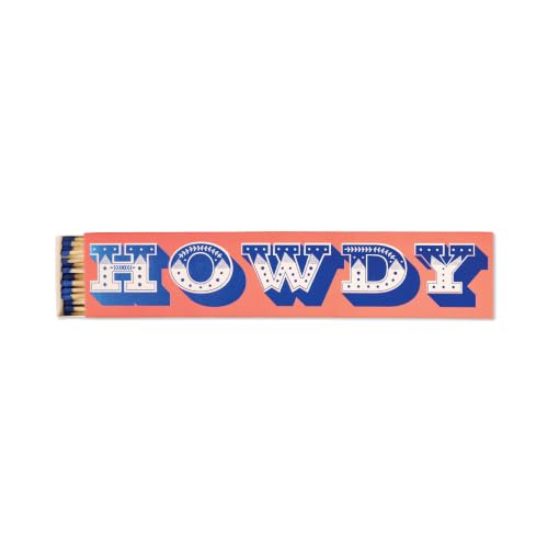 Paddywax - Extra Long Boxed Matches Howdy