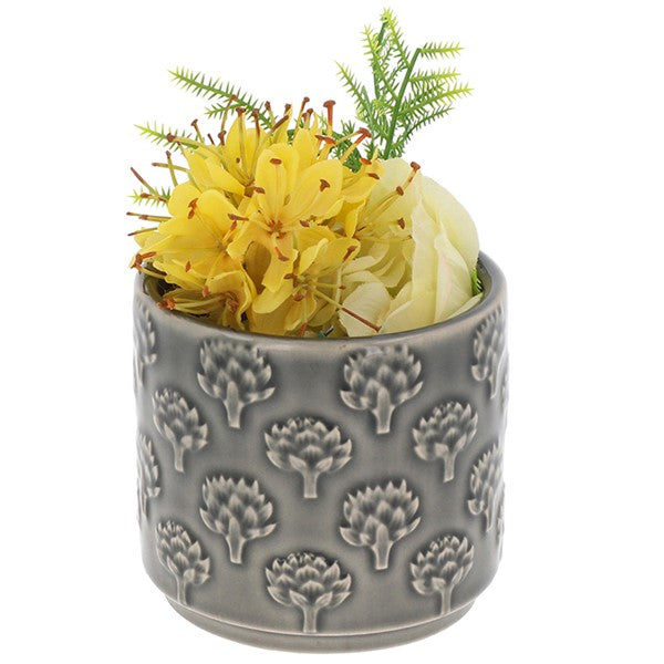 Deco Glaze - Green Planter Plants Mini