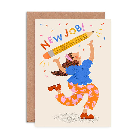 New Job Dance Card
