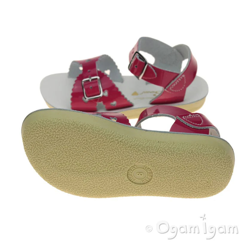 Sun-San Salt Water Sandals - Swimmer Shiny Fuchsia