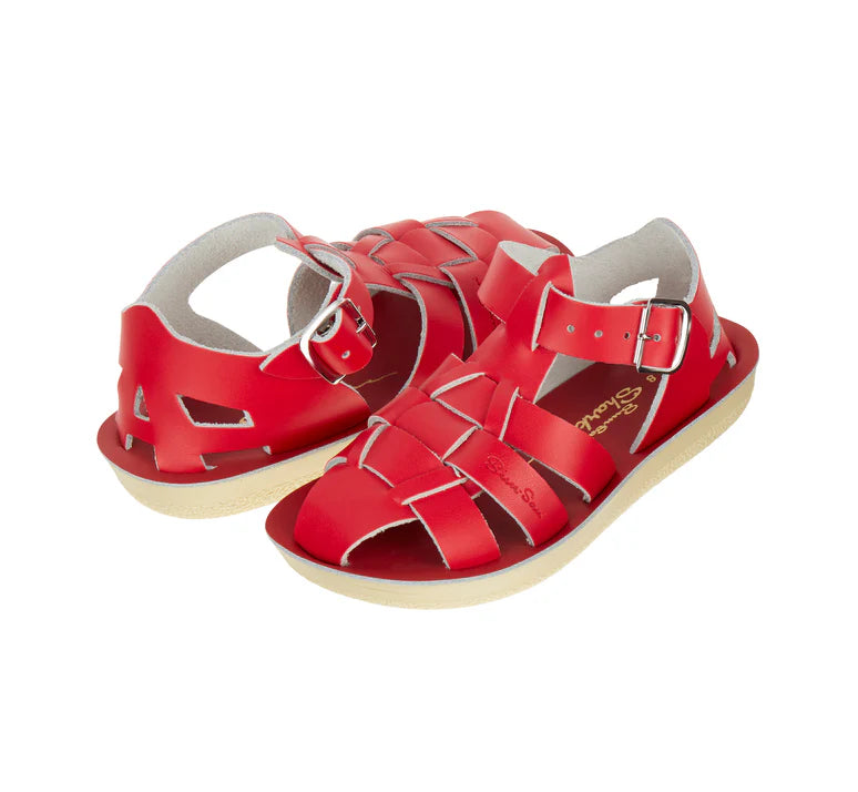 Sun-San Salt Water Sandals - Sharks Red