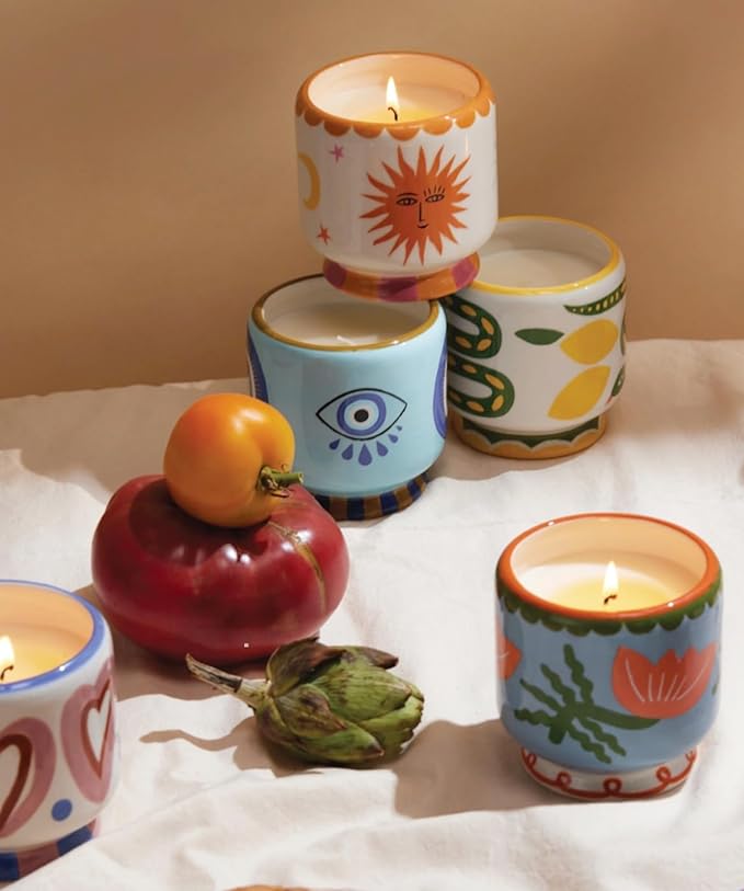 Paddywax Tiger Soy Wax Candle - Black Cedar & fig