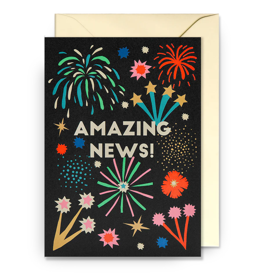 Amazing News! Card