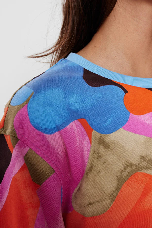 Numph Nuelementa Sweater - Blue