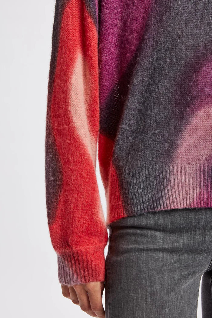 Numph Nublur Pullover- Vibrant Orchid