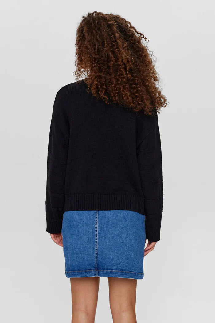 Numph Anine Pullover - Black