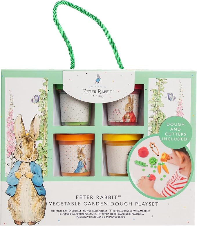 RMS - Peter Rabbit Vegetable Garden Dough Playset