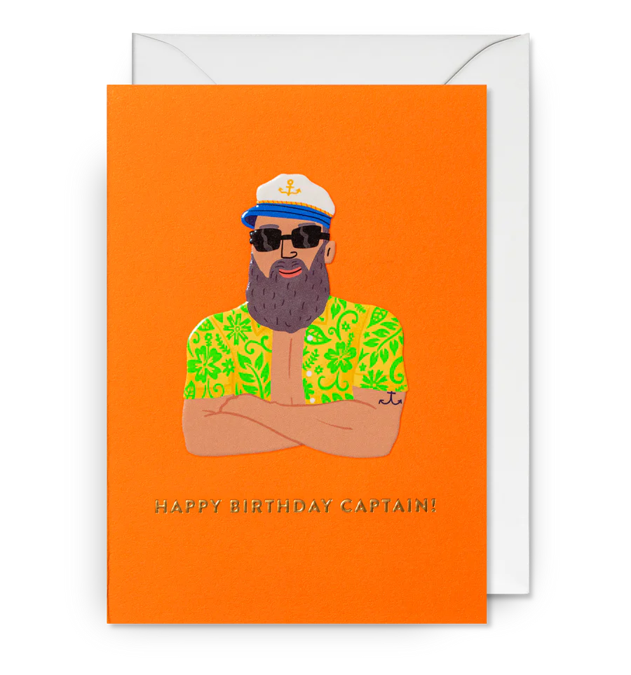 Happy Birthday Captain! Card