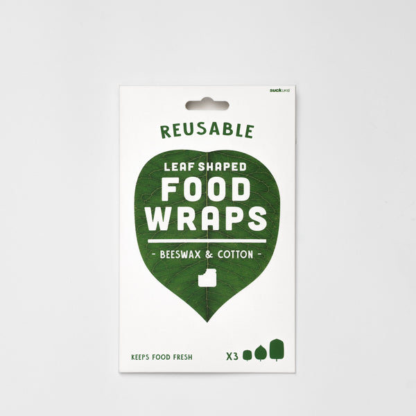 Leaf Shaped Beeswax Food Wraps