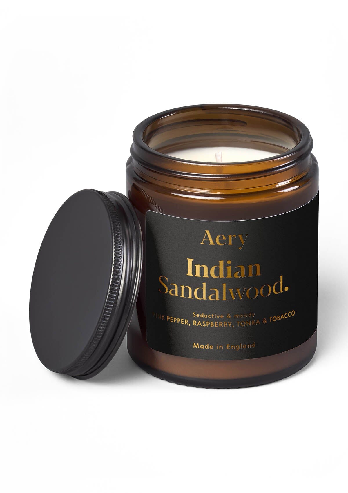 Aery Scented Jar Candle - Indian Sandalwood