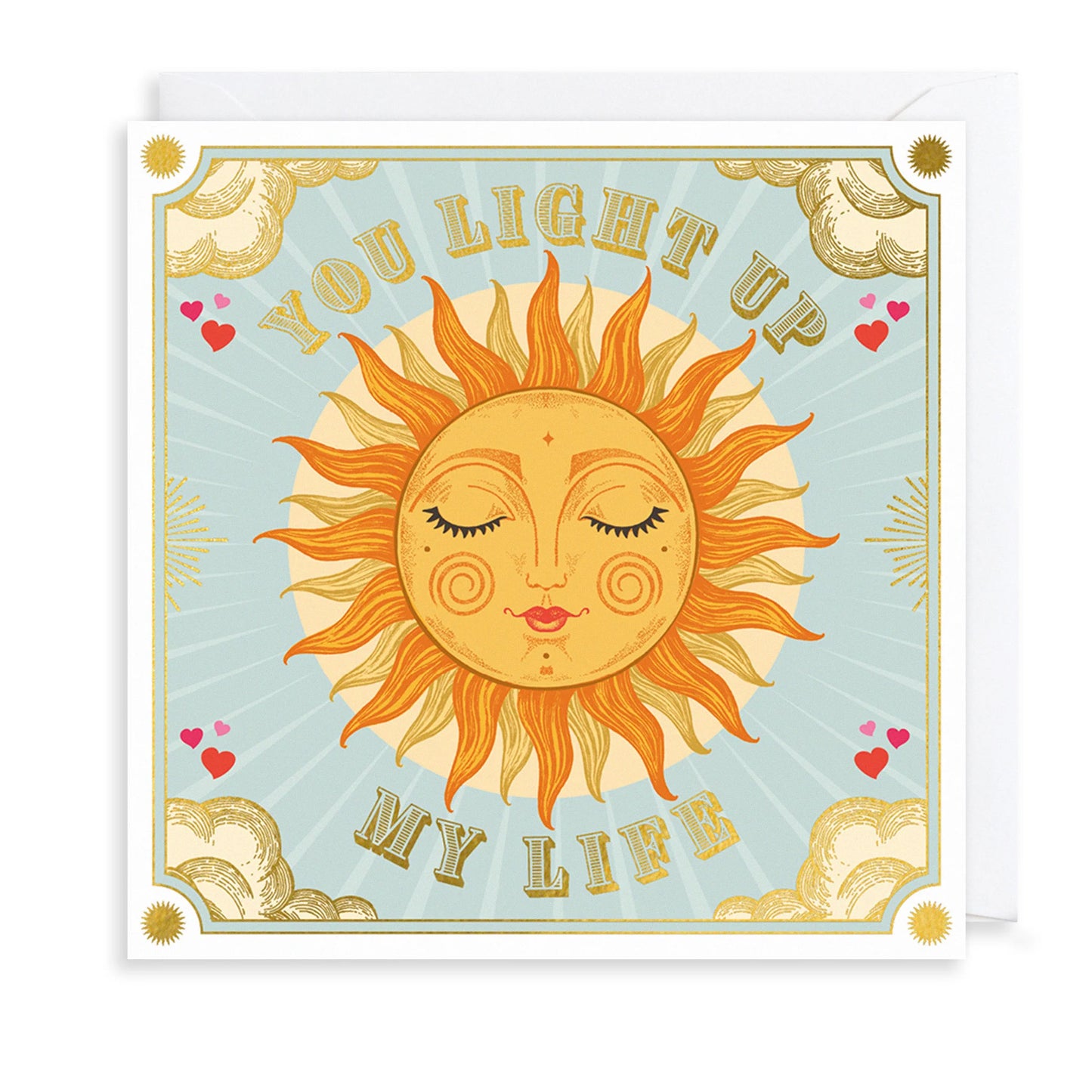 You Light Up My Life Valentine Card