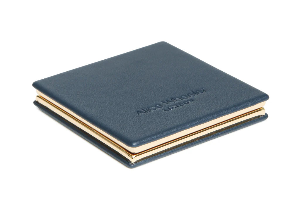 Alice Wheeler Vienna Mirror Compact - Navy