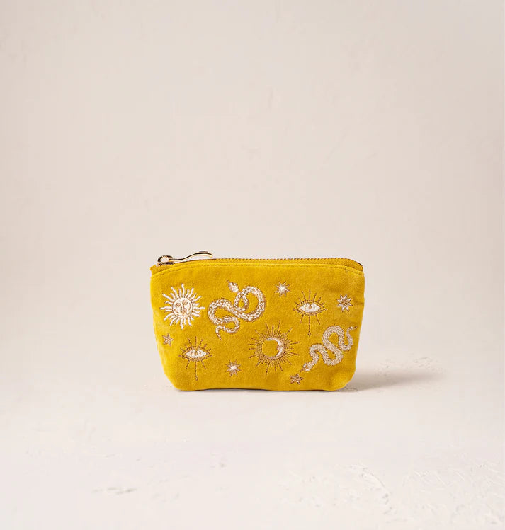 Elizabeth Scarlett Alchemy Coin Purse - Mustard Yellow