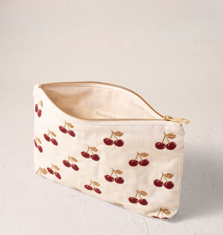 Elizabeth Scarlett - Cherries Everyday Pouch