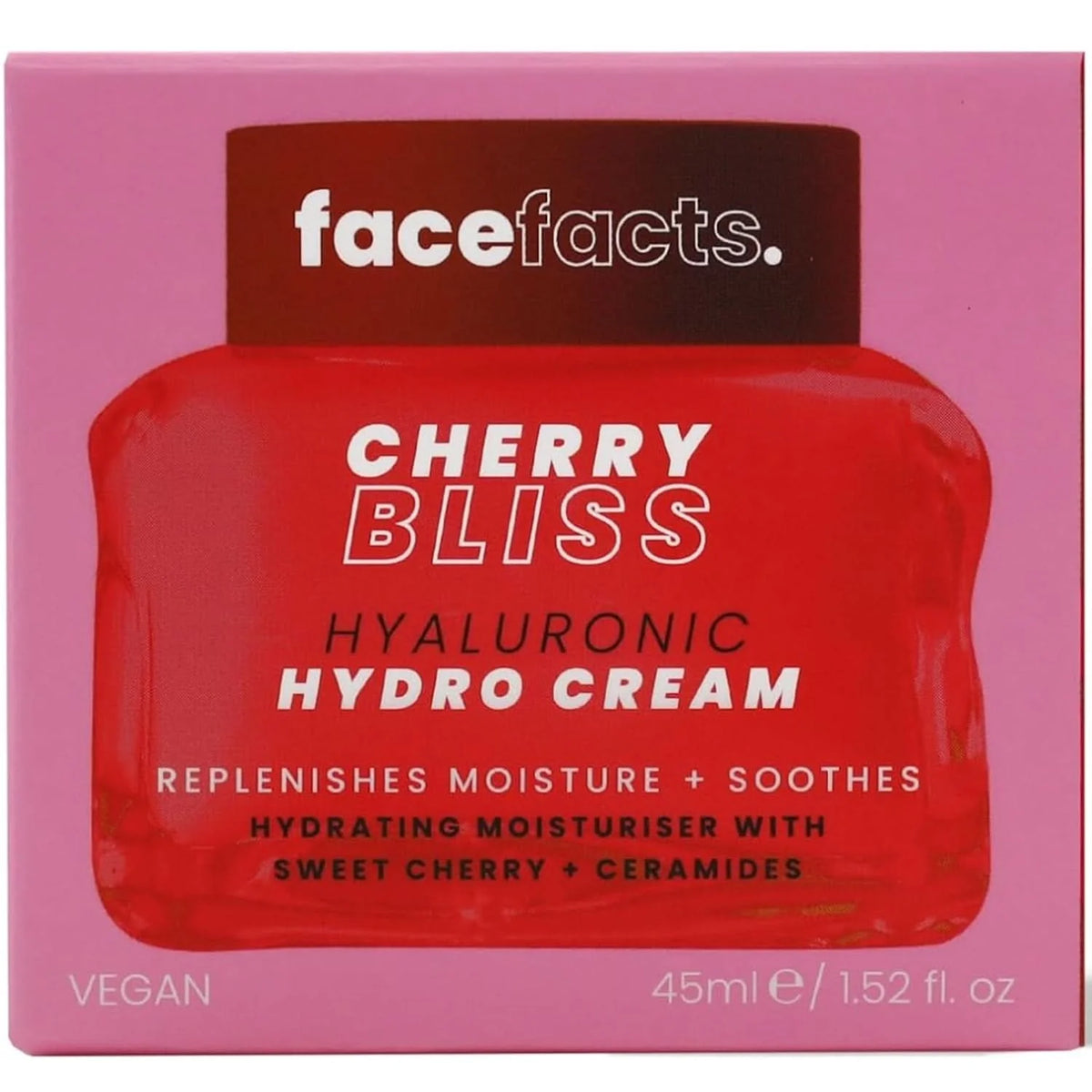 Face Facts - Cherry Bliss Hyaluronic Hydro Cream