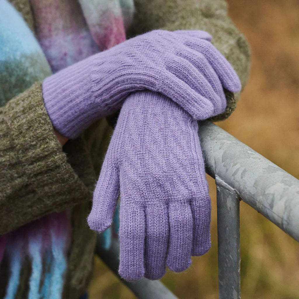Millie Mae Freya Cable Knit Gloves