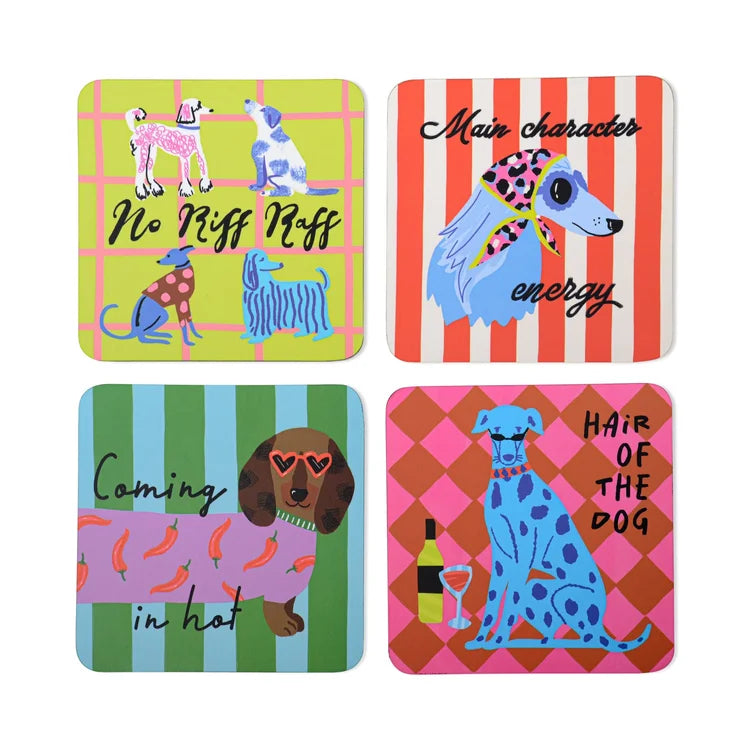 Hijinx Coasters (Set of 4) The Dog lover