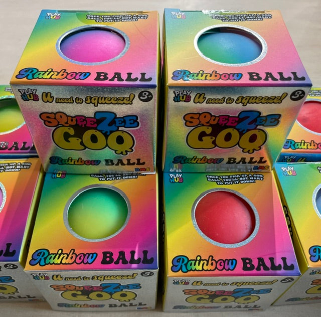 PlayHub - Squeezy Rainbow Ball