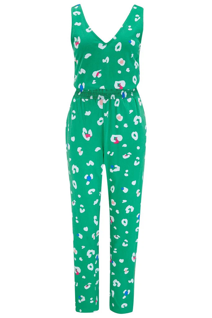 SugarHill Brighton Dina Jersey Jumpsuit - Green