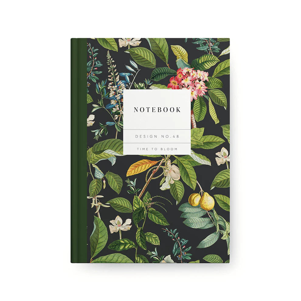 Hardback Notebook Design No.48 - Time To Bloom