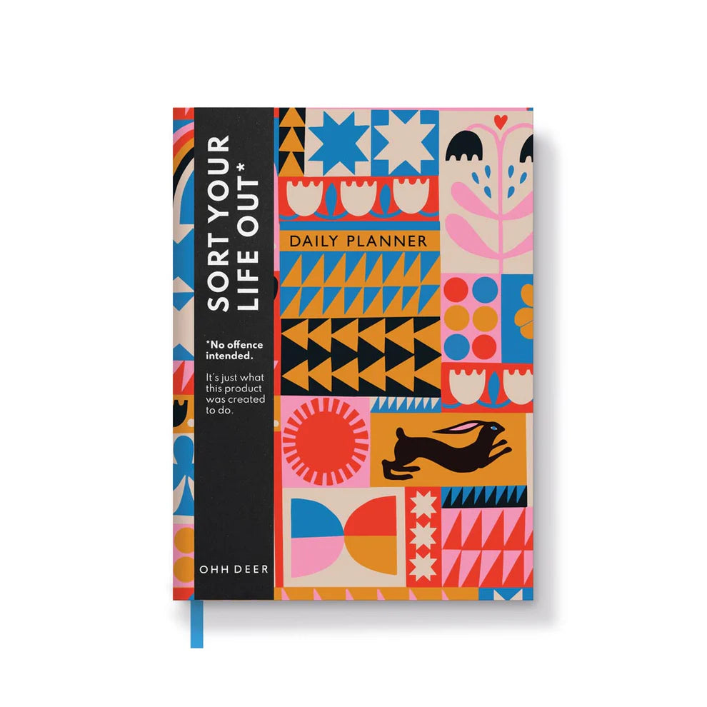 Ohh Deer Daily Planner - Abstract Patchwork