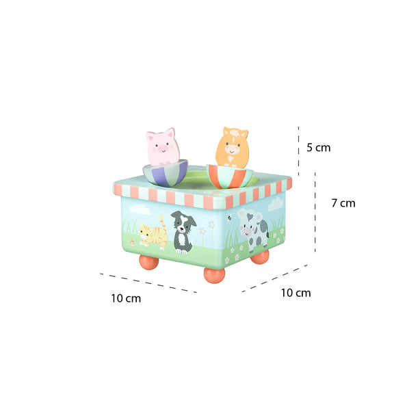 Orange tree toys - Farm Animal Music Box