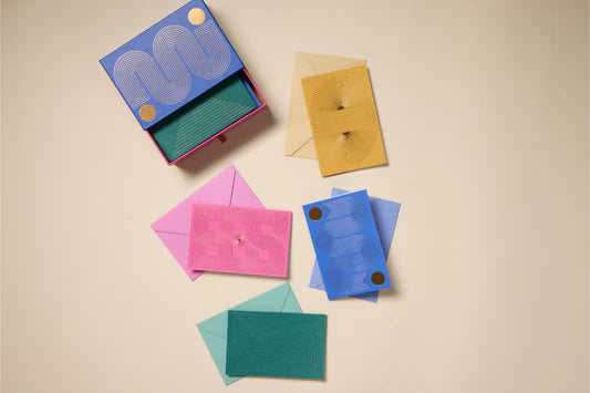 Designworks Ink - Boxed Radiant Notecard Set 16 Cards