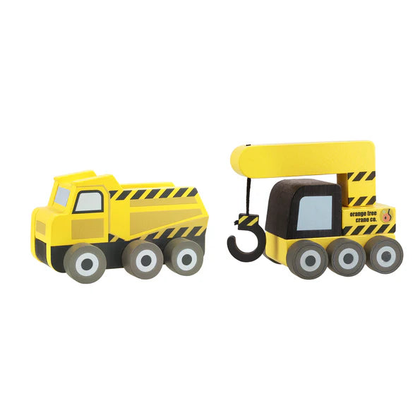 Orange tree toys - Construction trucks