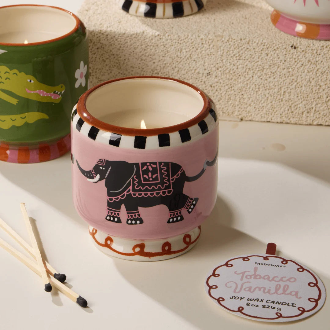 Paddywax - Elephant Tobacco Vanilla Soy Wax Candle