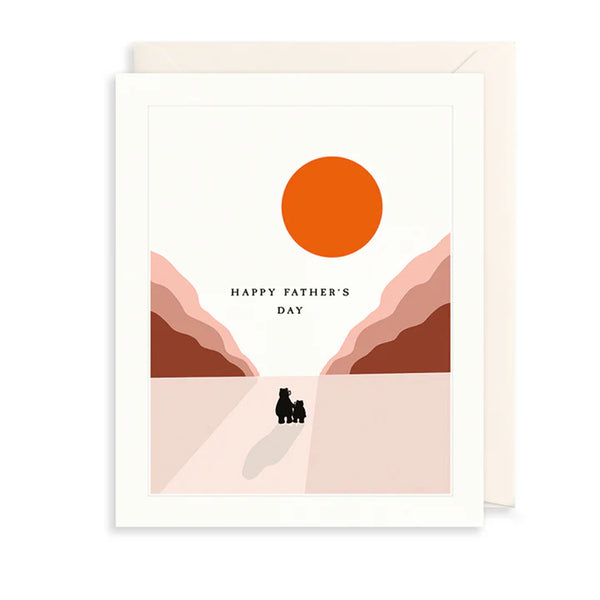 Sunset Father's Day Card