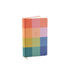 Rainbow Check Cloth Journal