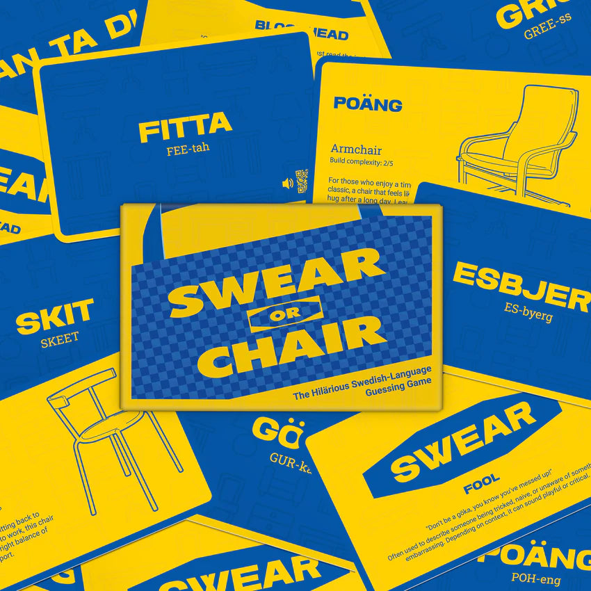 Swear or Chair - Card Game