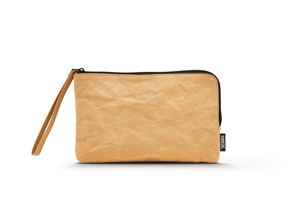 Hayashi Paper Tidy Pouch - Tan