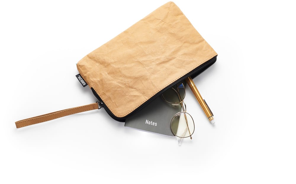 Hayashi Paper Tidy Pouch - Tan