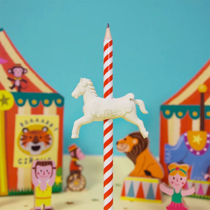 Carousel Eraser & Pencil