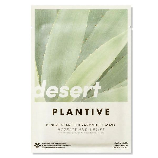 Plantive Desert Plant Therapy Biodegradable Sheet Mask