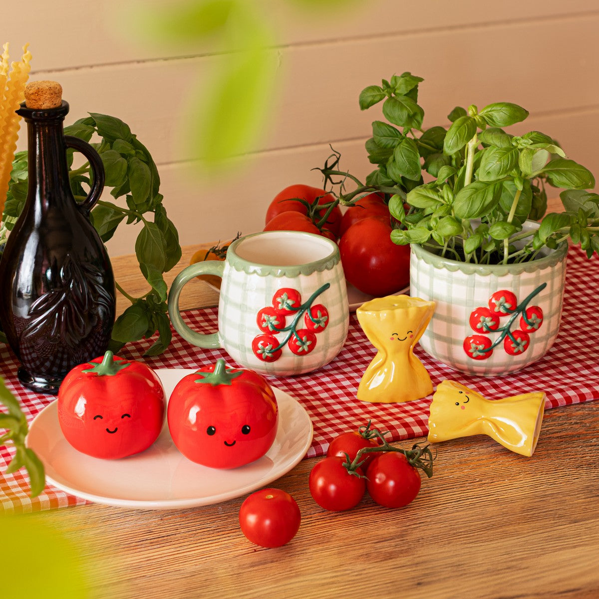 Handpainted Tomato Mug