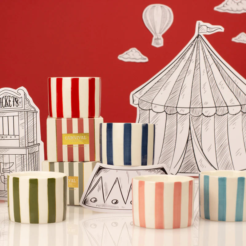 Zesty Lemons Trade Carnival: Illusionist Pink Votive Candle - Fig & Neroli