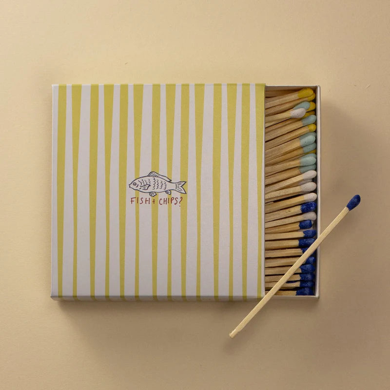 Zesty Lemons - St Ives Fish And Chips Matches