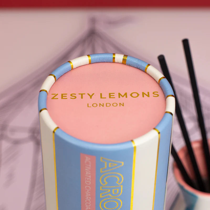 Zesty Lemons Trade Carnival - Acrobat Blue Diffuser Activated Charcoal & Matcha