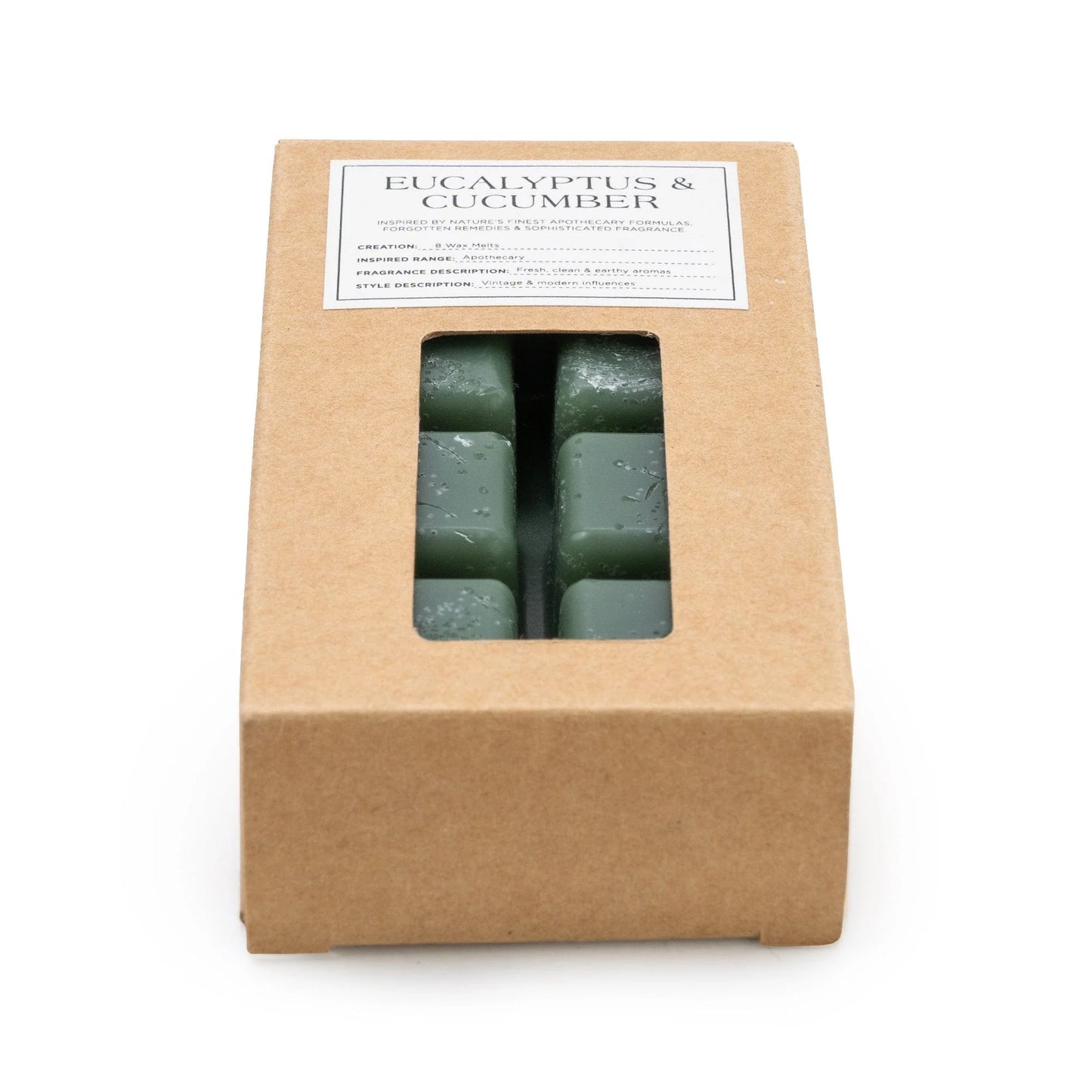 Eucalyptus & Cucumber Wax Melts - Pack of 8