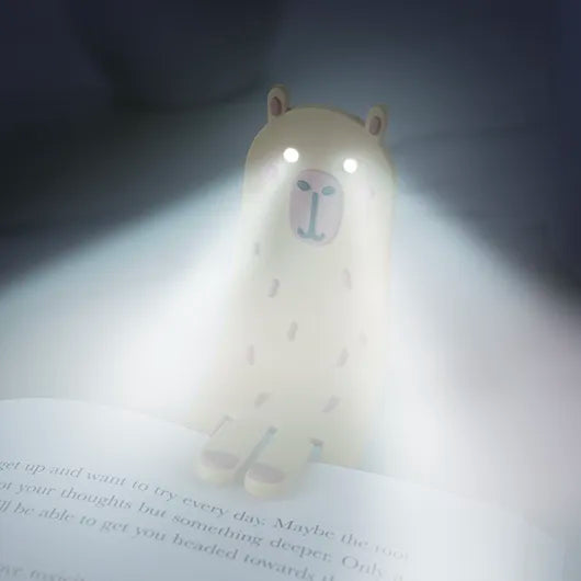 Capybara Reading Light & Bookmark – Flexible LED Book Buddy