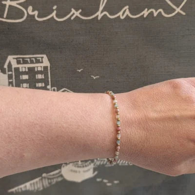 Crystal Healing Bracelet - Balance - Rhodonite